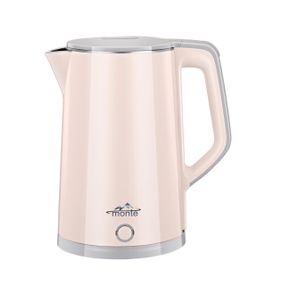 Электрочайник Monte MT-1826 Beige, 1.7 л, 1500 Вт, с двойными стенками