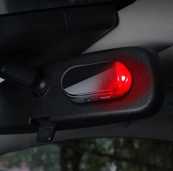 Автомобільна, протиугінна імітація сигналізації. Бездротова на сонячній енергії | Зображення 6