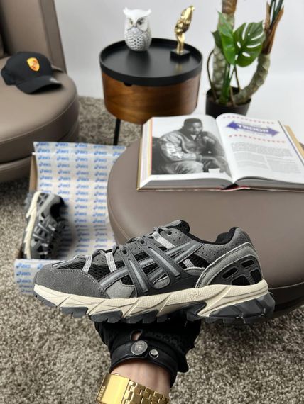 Чоловічі кросівки ASICS Gel-Sonoma 15-50 Black Grey Beige весна / осінь A3477 44 28 | Зображення 4