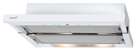 Витяжка Cata  телескопічна, 60см, 600м3год, TF-5260 WH, білий (02034501)