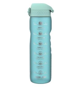 Пляшка для води ION8 1000 мл BPA Free Times To Drink (ЕКО пляшка) Sonic Blue (I8RF1000PBMOT2)