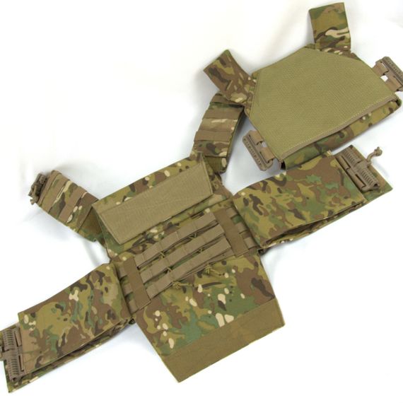 Плитоноска Plate Carrier зі швидким скиданням IRR Cordura 500 D Мультикам (coyote) | Зображення 4