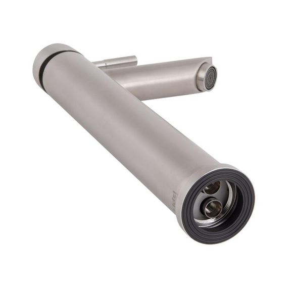 Смеситель для раковины Lidz Aria 001FH высокий (k35) LDARI001FHNKS34938 Nickel | Зображення 2