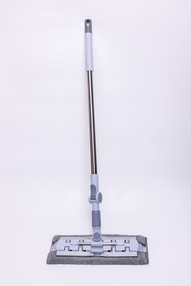 Плоска швабра для миття підлоги, стін та стелі універсальна швабра для прибирання Сірий HP-35015-35G | Зображення 7