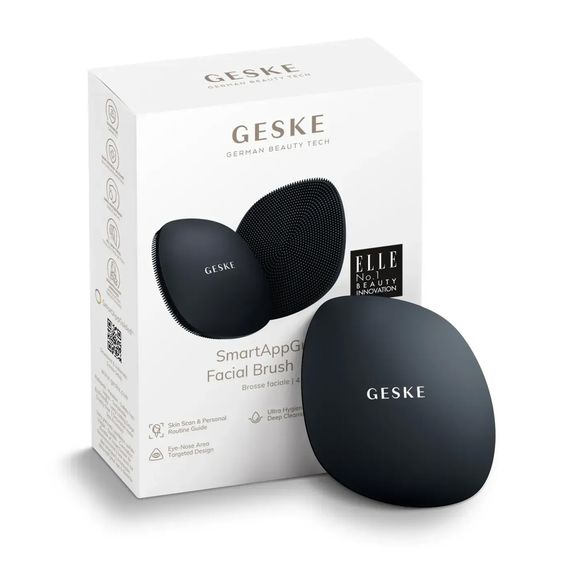 Щітка для обличчя GESKE Facial Brush 4в1 white, Чорний | Зображення 8