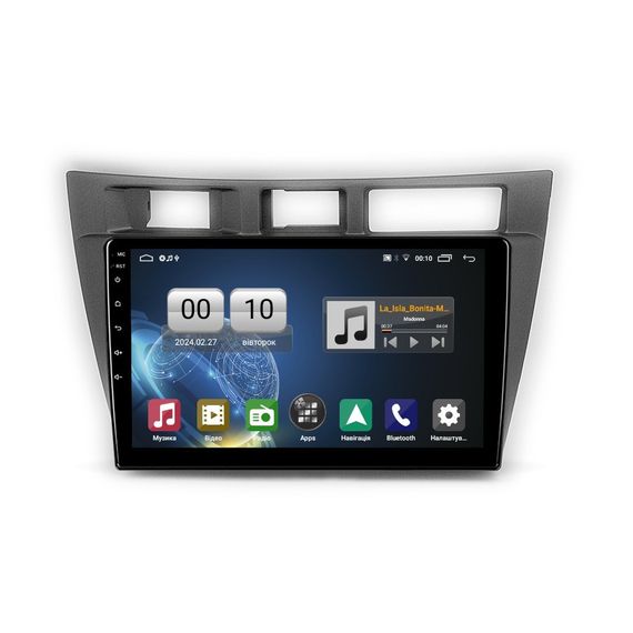 Штатна магнітола серії QIV Q1 під Toyota Mark II (JZX110) 2000-2004; Verossa 2001-2004 9 дюймів