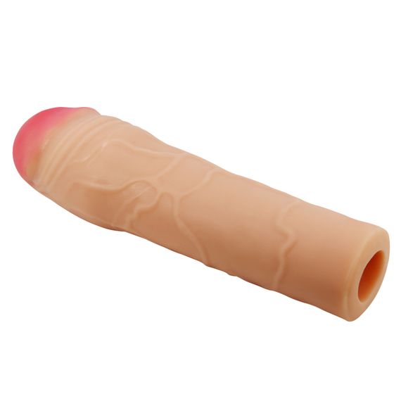Насадка на член - Pretty Love Chane Penis Extender +2" Flesh | Зображення 4