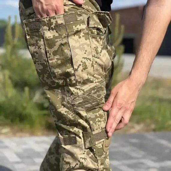 Костюм чоловічий комплект: штани G3 піксель із наколінниками і зимова куртка Dragon піксель ММ-14 Omni Heat | Зображення 4