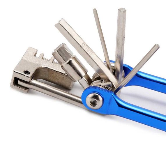 Многофункциональный велосипедный ключ BG-2121 Мультитул 11 предметов ZL-87 | Зображення 4