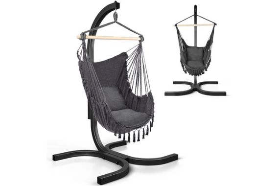 Подвесное кресло K-Sport KSOZ025C черное (KS-411) | Зображення 3