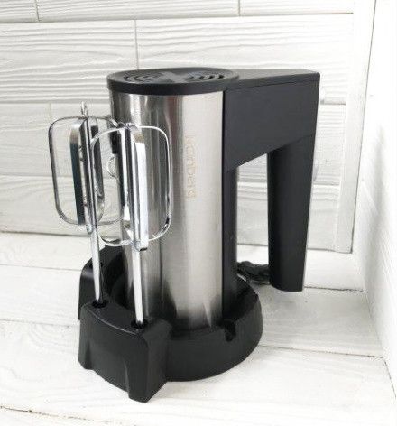 Міксер ручний Rainberg RB-2214 600 Вт 5 швидкостей для кухні на підставці | Зображення 6