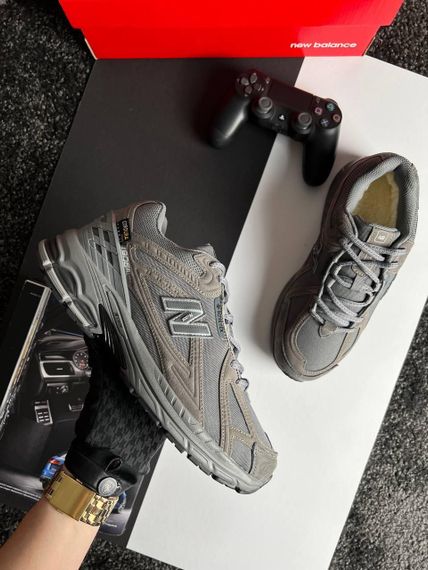 Мужские зимние кроссовки  New 1906R Grey Brown Fur , Вьетнам | Зображення 6