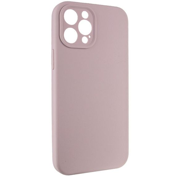 Чохол Silicone Case Full Camera Protective (AA) NO LOGO для Apple iPhone 12 Pro Max (6.7") Сірий / Lavender | Зображення 1
