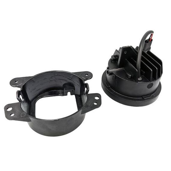 LED фари протитуманні Wrangler, Dodge, Chrysler 100 мм 30W 3 діоди тип 2 (2 штуки) чітка СТМ | Зображення 6