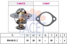 Термостат FACET 78838 на HYUNDAI LAVITA (FC)