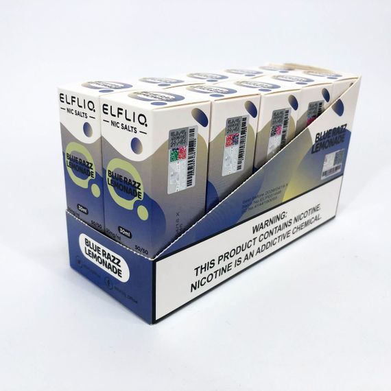 Рідина ELFLIQ 30мл 5%. Синя малина (Blue Razz Lemonade) | Зображення 7