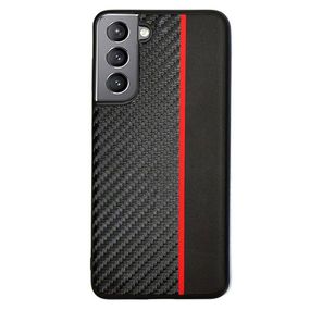 Чехол накладка Primolux CFC для Samsung Galaxy S21 Plus (SM-G996) - Black&Red