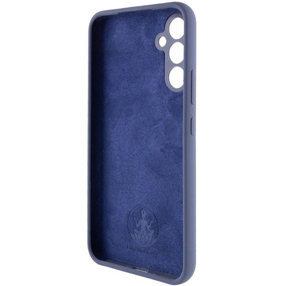 Чохол Silicone Cover Lakshmi Full Camera (AAA) для Samsung Galaxy S24 FE Темно-синій / Midnight blue | Зображення 3