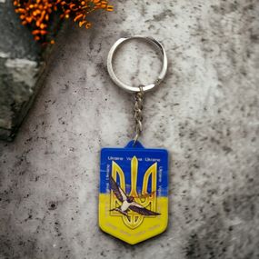 Брелок резиновый Украина ласточки