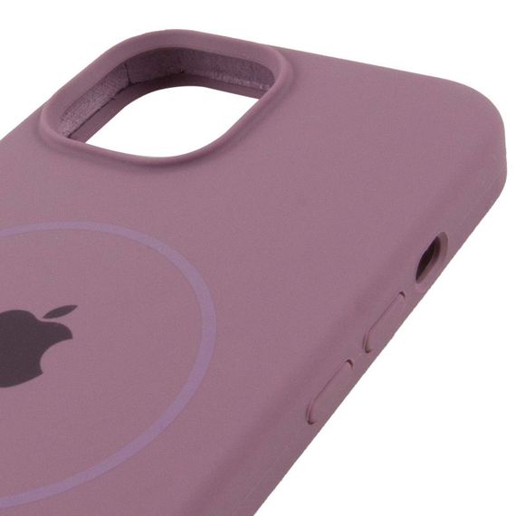 Чохол Silicone Case Full Protective (AA) with MagSafe для Apple iPhone 14 Plus (6.7") Ліловий / Lilac Pride | Зображення 3