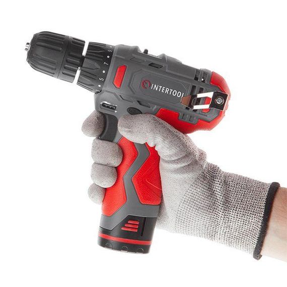 Дриль-шурупокрут акумуляторний 30 Нм INTERTOOL DT-0310 | Зображення 9