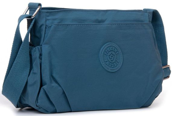 Жіноча текстильна сумка на плече Jielshi синя