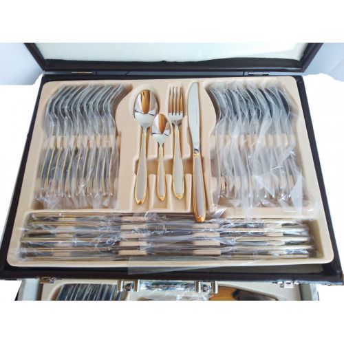 Набір столових приборів Maestro MR-1515-72, 72 предмети, у валізі, для 12 персон | Зображення 5
