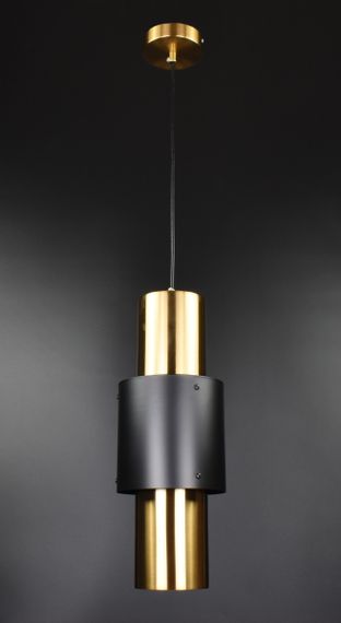 Люстра підвісна на 1 лампочку 27088 Латунь 45-200х15х15 см.