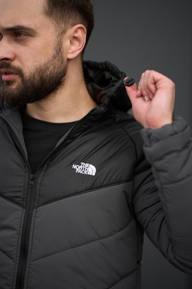 Куртка TNF чорно-сіра | Зображення 3