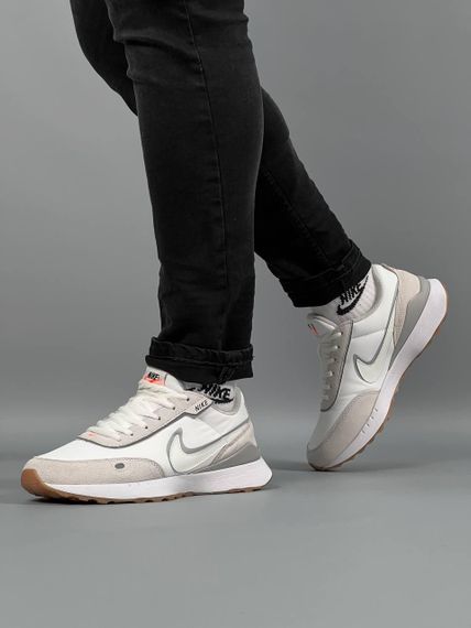 Мужские кроссовки N-ike Waffle White Gray 45 28.5 | Зображення 1