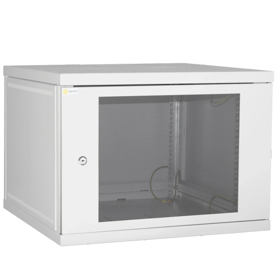 IPCOM СН-9U-060х045-ДC-7035 Шафа телекомунікаційна - Серверні шафи