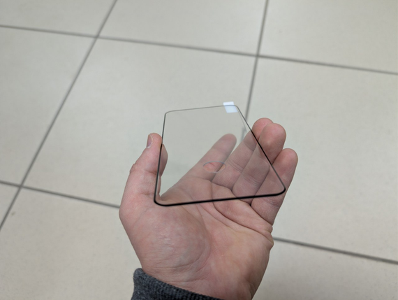 Захисне скло для Samsung S20 Plus / Самсунг С20 Плюс Mietubl, 5D, з чорною рамкою | Зображення 4