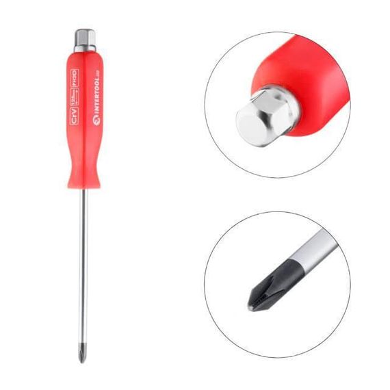 Викрутка ударна PH2x125 мм INTERTOOL HT-04881 | Зображення 1