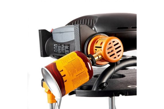 КОМПЛЕКТ Портативний переносний газовий гриль O-GRILL 500, червоний + шланг в подарунок! Код: 011676 | Зображення 7