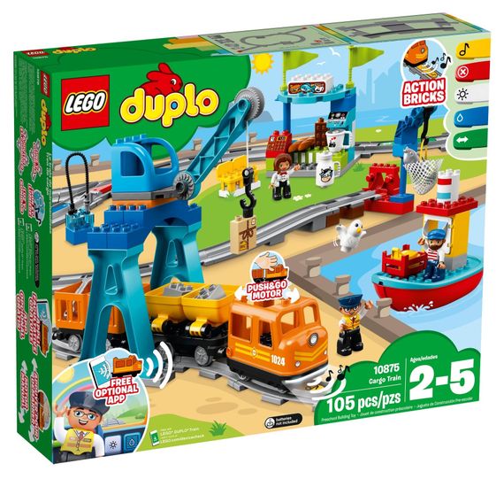 Конструктор LEGO Duplo Вантажний потяг 10875 (10875) | Зображення 4