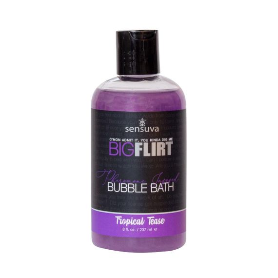 Піна для ванни Sensuva — Big Flirt Pheromone Bubble Bath — Tropical Tease (237 мл) Sex Aura