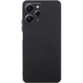 Чохол Silicone Cover Lakshmi Full Camera (AA) для Xiaomi Redmi 12 Чорний / Black