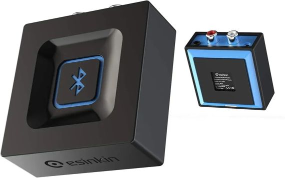 Аудіоадаптер Esinkin Bluetooth для колонок, стереосистем та ПК | Зображення 2