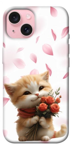 Чохол з картинкою Animals love 2 для Apple iPhone 15 (6.1")