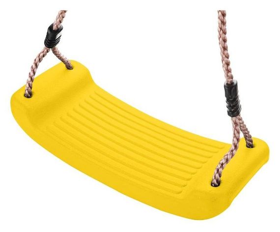 Гойдалка для дітей, дитячі гойдалка підвісна Yellow | Зображення 1