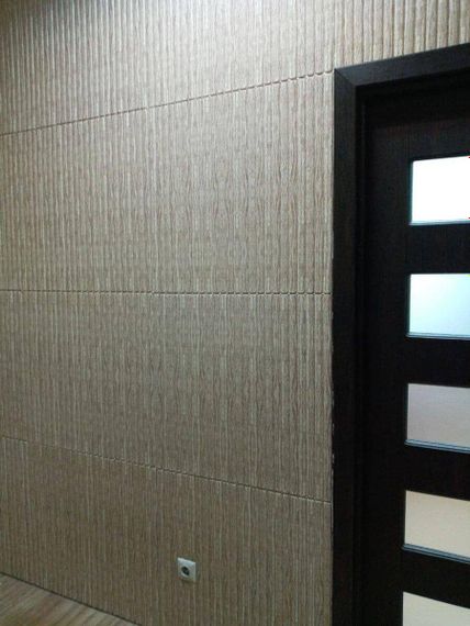 Самоклеюча декоративна 3D панель бамбук капучіно 700х700х8мм (077) SW-00000350 | Зображення 2