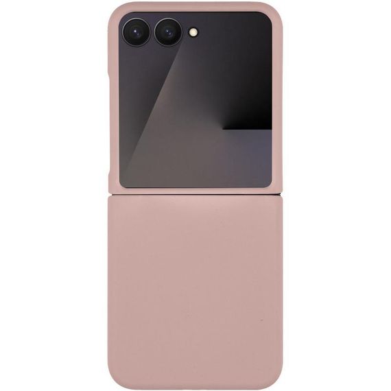 Чохол Foldables Silicone Cover Lakshmi (AAA) для Motorola Razr 50 Ultra Чорний / Black Рожевий / Pink Sand | Зображення 1