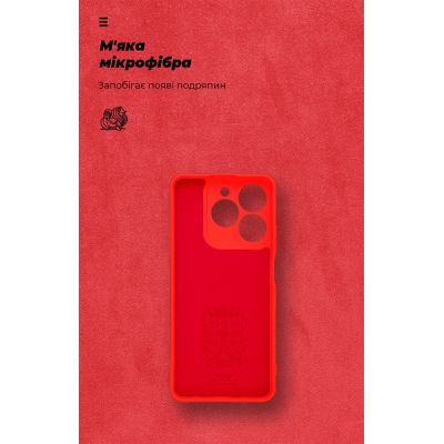 Чехол для мобильного телефона Armorstandart ICON Realme C63 4G / C61 4G Camera cover Red (ARM78461) | Зображення 3