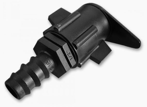 Старт-конектор Bradas плоский шланг/трубка 20 мм 25 шт