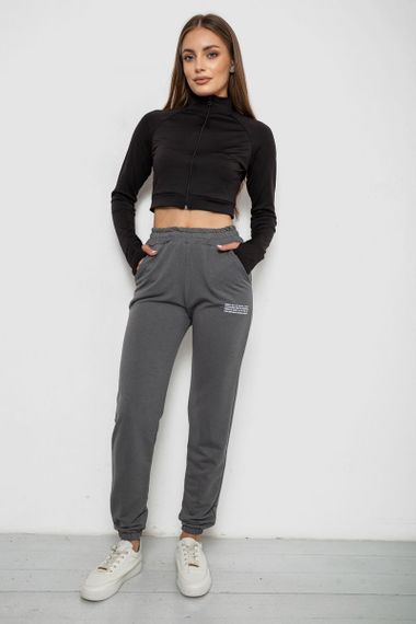 Спортивные штаны женские, цвет серый, 238R5052 | Зображення 1