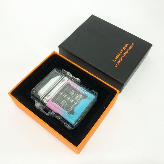 Зажигалка в подарочном футляре HL-517, Зажигалка электрическая дуга, Зажигалка WL-943 для путешествий | Зображення 2