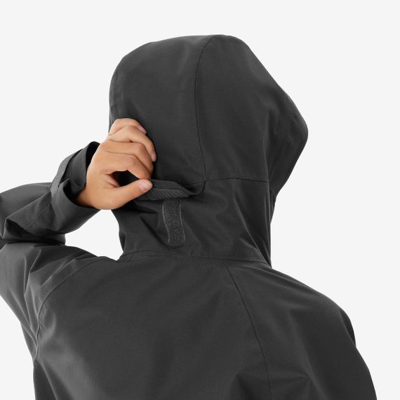 Дощовик дитячий MH900 для туризму чорний - 10-11 р 141-50 см | Зображення 6