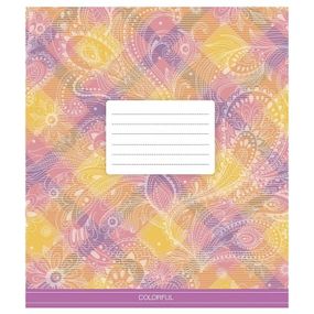 Зошит учнівський "Сolor mania" 024-3386L-2 в лінію, 24 аркушів