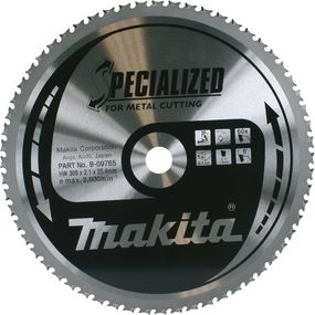 Диск пильный по металлу 305х25.4 мм 60T Makita TCT SPECIALIZED B-33439
