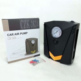 Автомобільний компресор TRACER 12V, із ліхтариком, потужний від прикурювача